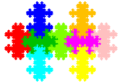 alternative Cross of Lorraine fractal